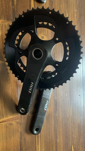 Sram red carbon - carbon, crankset