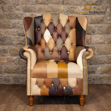 CHESTERFIELD WING CHAIR IN