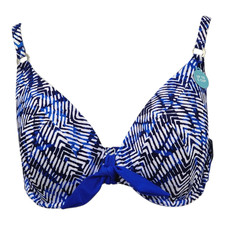 M&S Printed Plunge Bikini