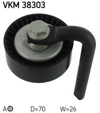 TENSIONER PULLEY V-RIBBED BELT