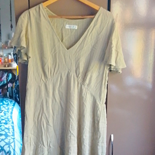 Primark beige neck - primark, v-neck