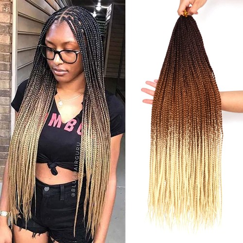 7packs lot box braids crochet - box,