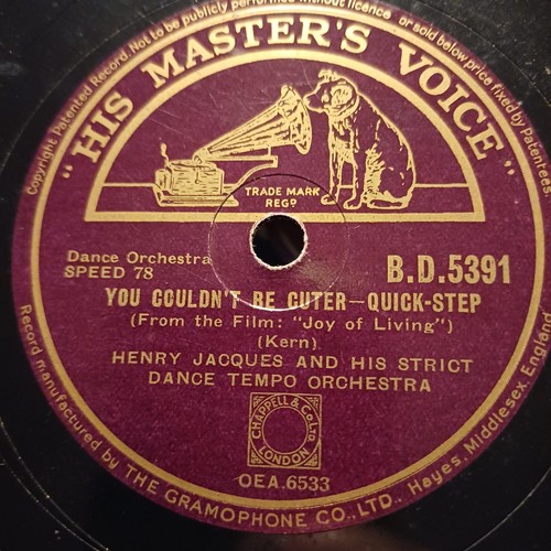 Henry jaques you couldn be - henry,