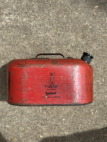 Vintage sprint petrol - can, 10