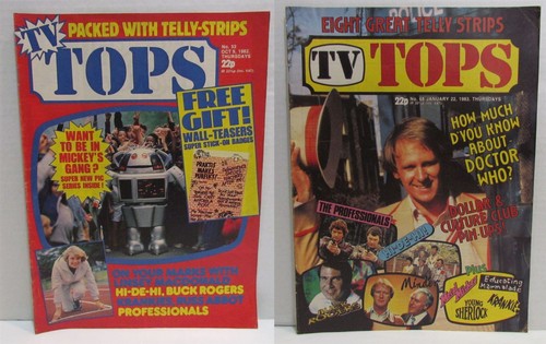 Tops magazine 1982 - tv,