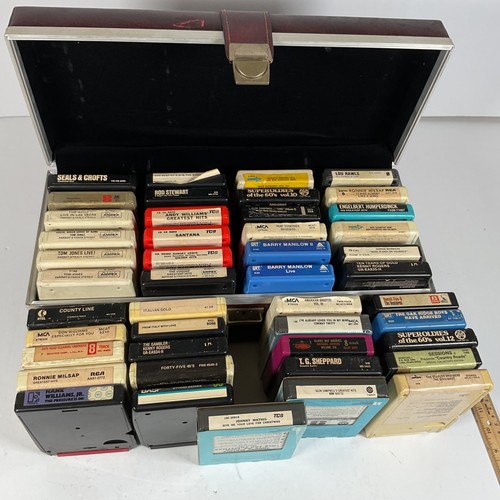 Vintage eight track tapes and - tapes,