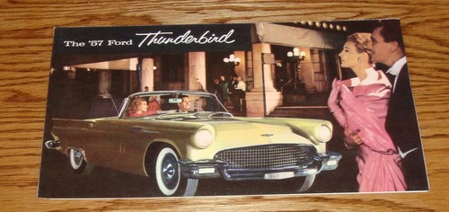 1957 ford thunderbird foldout - 1957,