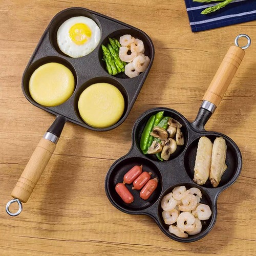 Hole frying pot pan - pot,