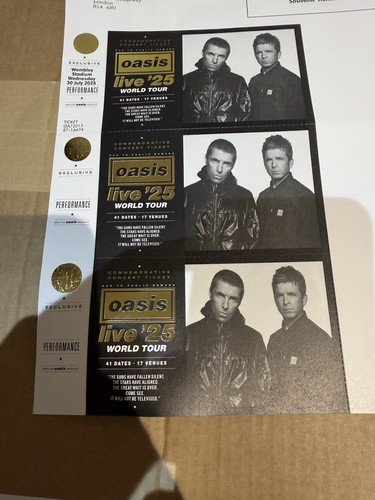 Oasis live world tour - world,