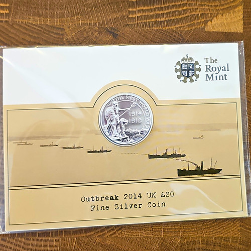 Royal mint 2014 - mint, £20