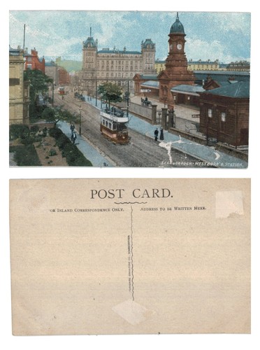 Vintage postcard scarborough - vintage,