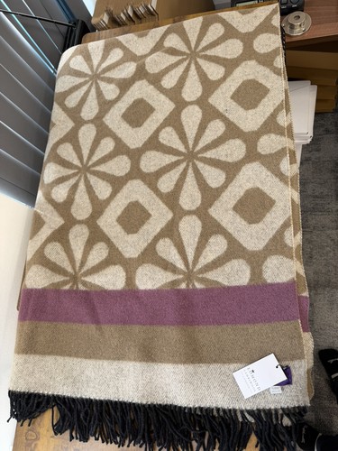 Vintage wool cashmere blanket - &cashmere,