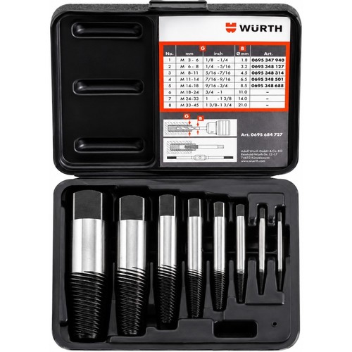 Würth piece bolt - stud, &