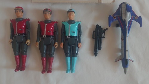 Captain scarlet figures 3 - figures, x