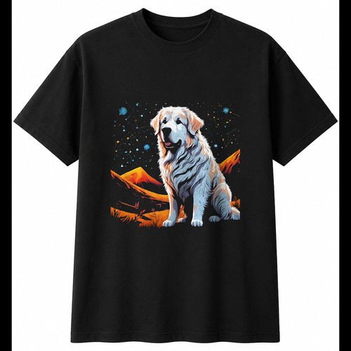 Anime pyrenean mountain dog - anime,