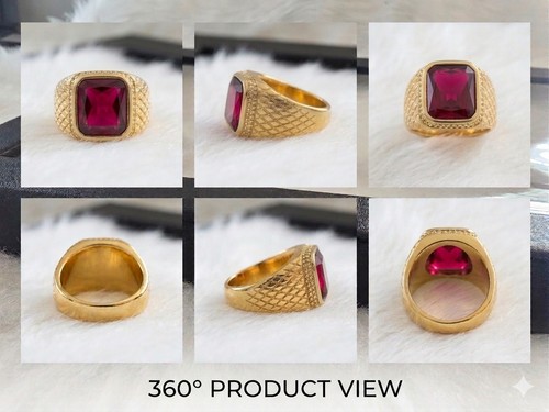 Men colored gold - men's, signet