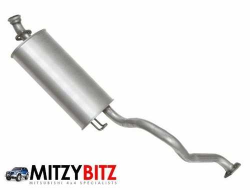 Rear exhaust back box for - rear,