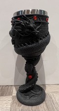 Nemesis Now Dragon Coil Goblet 7.5” High Very Good Condition
