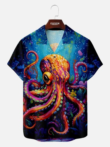 Psychedelic octopus reef mens - reef,