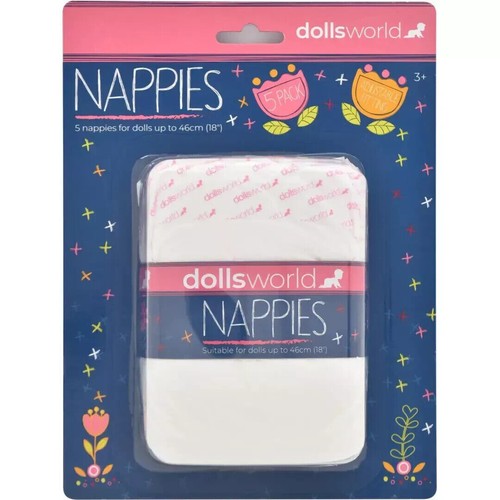 Peterkin dolls world nappies - dolls,
