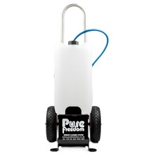 Portable water pump trolley - trolley,