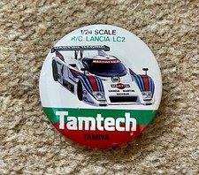 Tamiya Tamtech RC Lancia LC2 Original Genuine Promotional Pin Badge