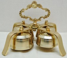 SOLID BRASS ALTAR BELLS -