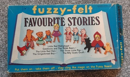 Vintage fuzzy felt favourite - fuzzy,