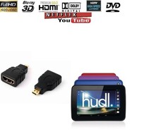 Micro HDMI to HDMI Adapter for Tesco Hudl & Tesco Hudl 2 to TV LCD HDTV