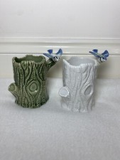 Wade Tree Trunk with blue