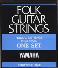Yamaha 12 string fork guitar set string FS520 light gauge JAPAN