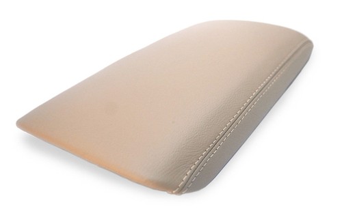 Leather beige center - leather, console
