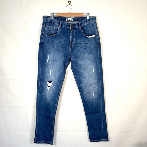 Police jeans mens dark - mens, blue