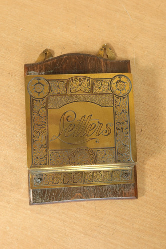 Vintage brass letters - brass,
