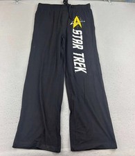 Star Trek Pants Mens XL Black