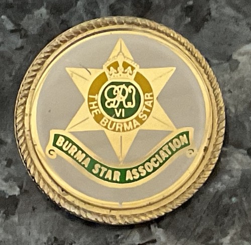 Vintage burma star association - star,