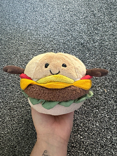 Jellycat burger - jellycat,