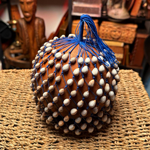 Rare african gourd shekere - african,