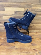 Ara Boots Velour Lace Up / Zip