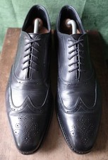 CHURCH’S ‘TEWKESBURY’ WING TIP OXFORD BLACK CALF SHOE  MENS UK SIZE 9