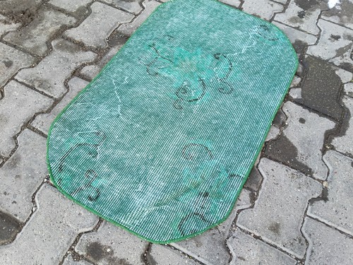 Anatolian oushak rug 80x50 - anatolian,