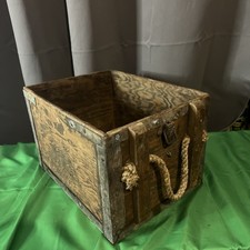 Rustic Wooden Crate  Vintage