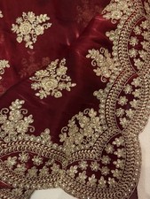 Beautiful Maroon And Gold