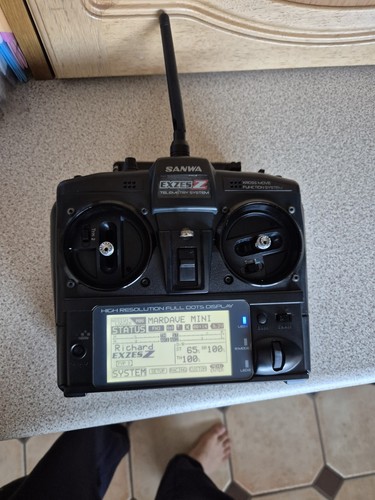 Sanwa exzes transmitter and - z,