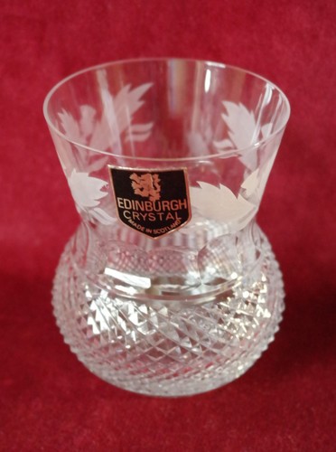 Edinburgh crystal thistle - crystal,