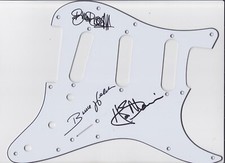The Shadows HAND SIGNED Guitar Scratch plate Autograph Hank Marvin, Cliff Apache