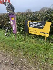 PRODEM PRB 008 hydraulic Mini Digger Breaker, Hardly Used Late 2022, Pecker