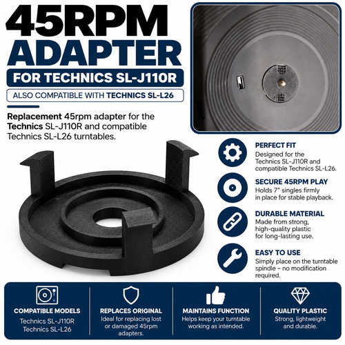 45rpm adapter for - 45rpm,