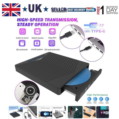 External optical drive - 7-in-1,