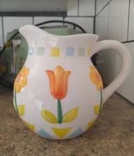 Vintage Rayware Floral Jug